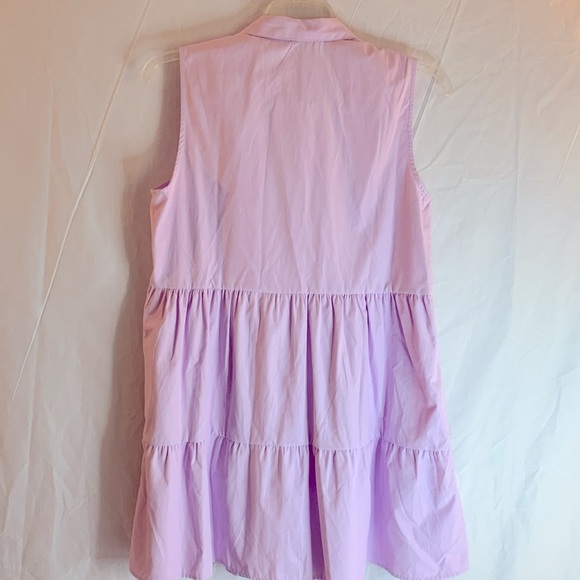 NWT Lavender Sleeveless Button-Up Dress XL - Picture 4 of 8